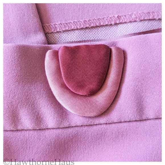 LOUISE RICCI Dusty Pink Modest Skirt Suit Size 16 2 Piece One Button - Picture 12 of 13